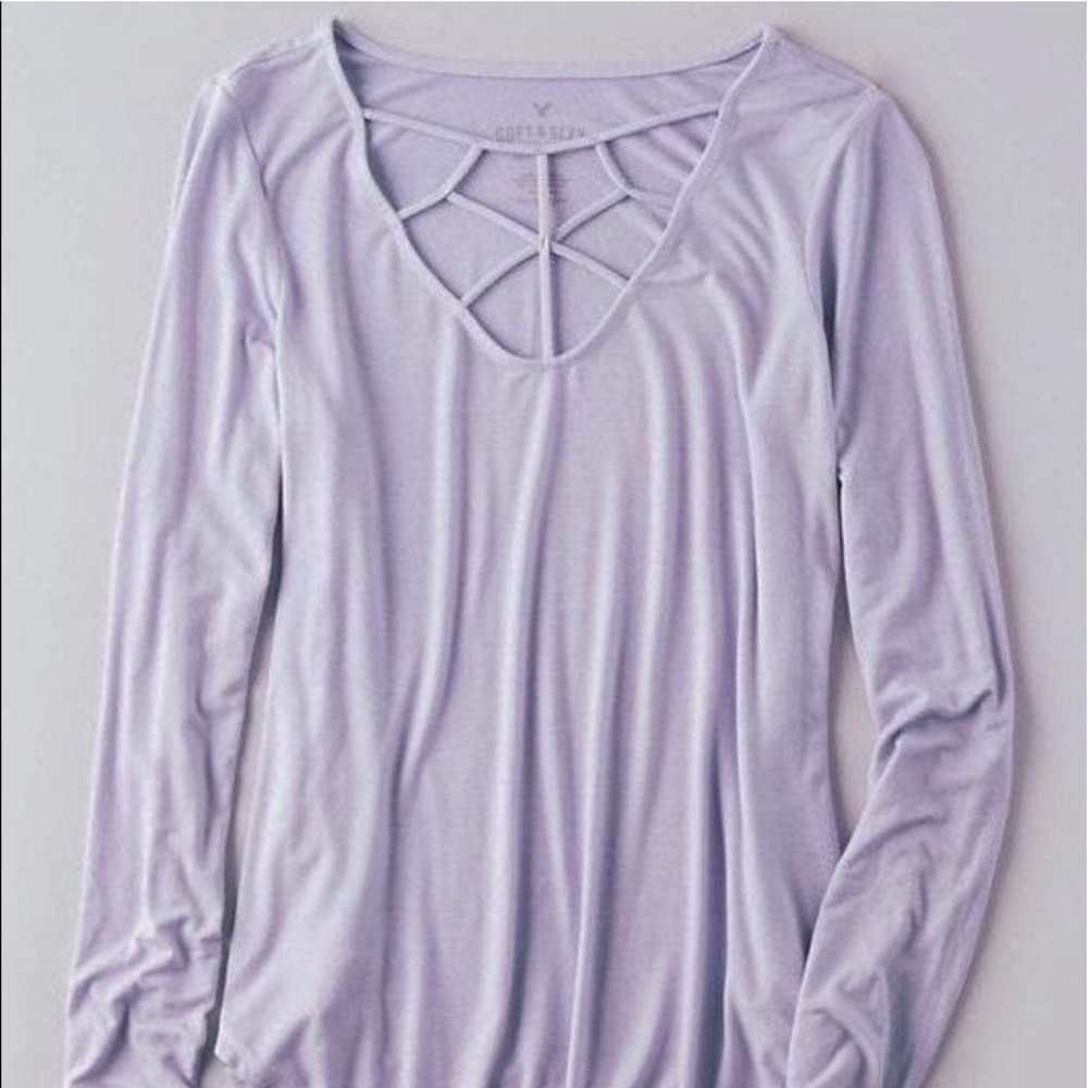 A&E Lilac Soft and Sexy Tee